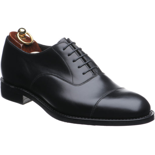 Product image for Herring Knightsbridge RUBBER in black calf