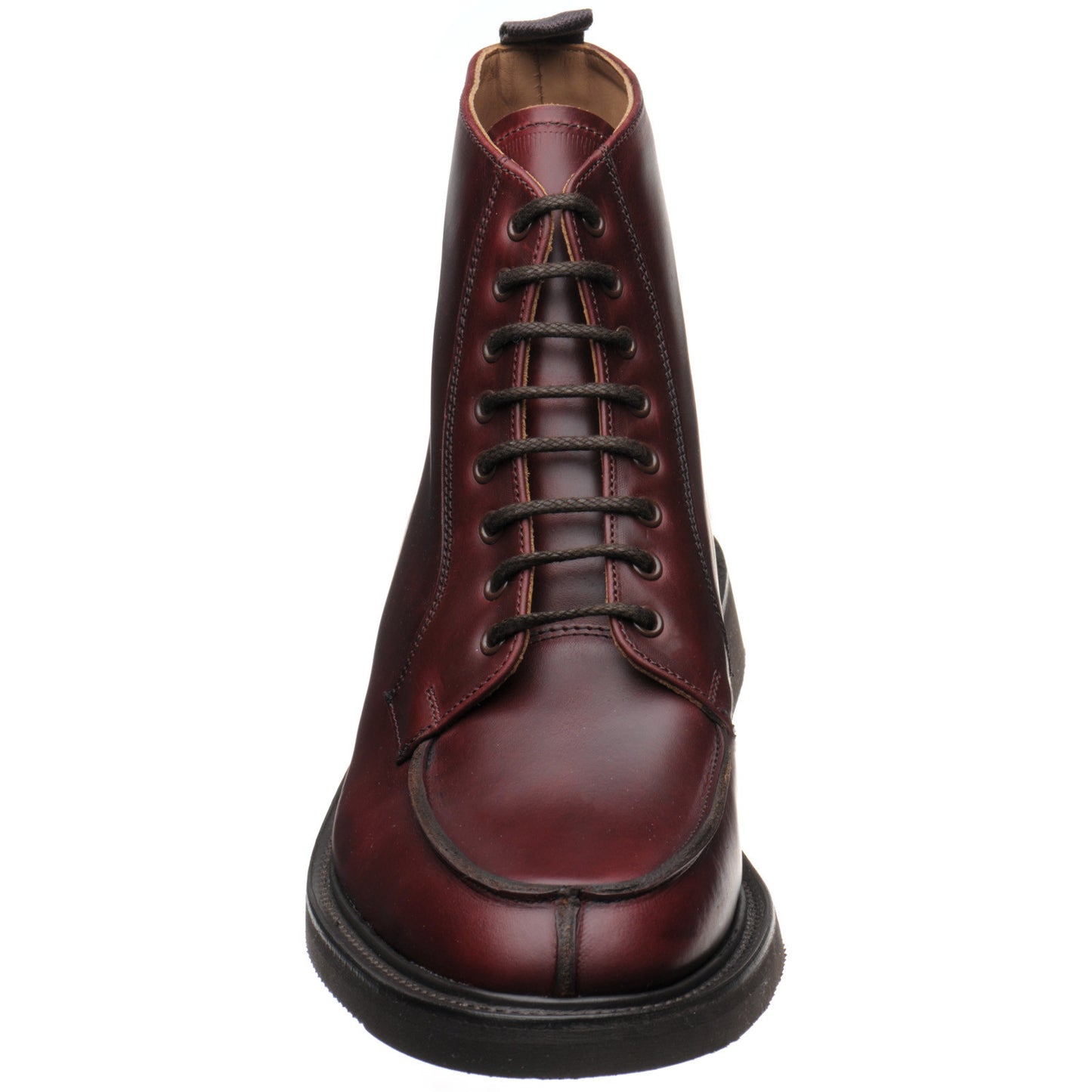 Product image for Herring Lawrence II mens rubber-soled boots in burgundy cutter