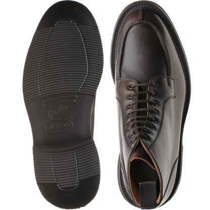 Product image for Herring Lawrence II mens rubber-soled boots in dark brown cutter