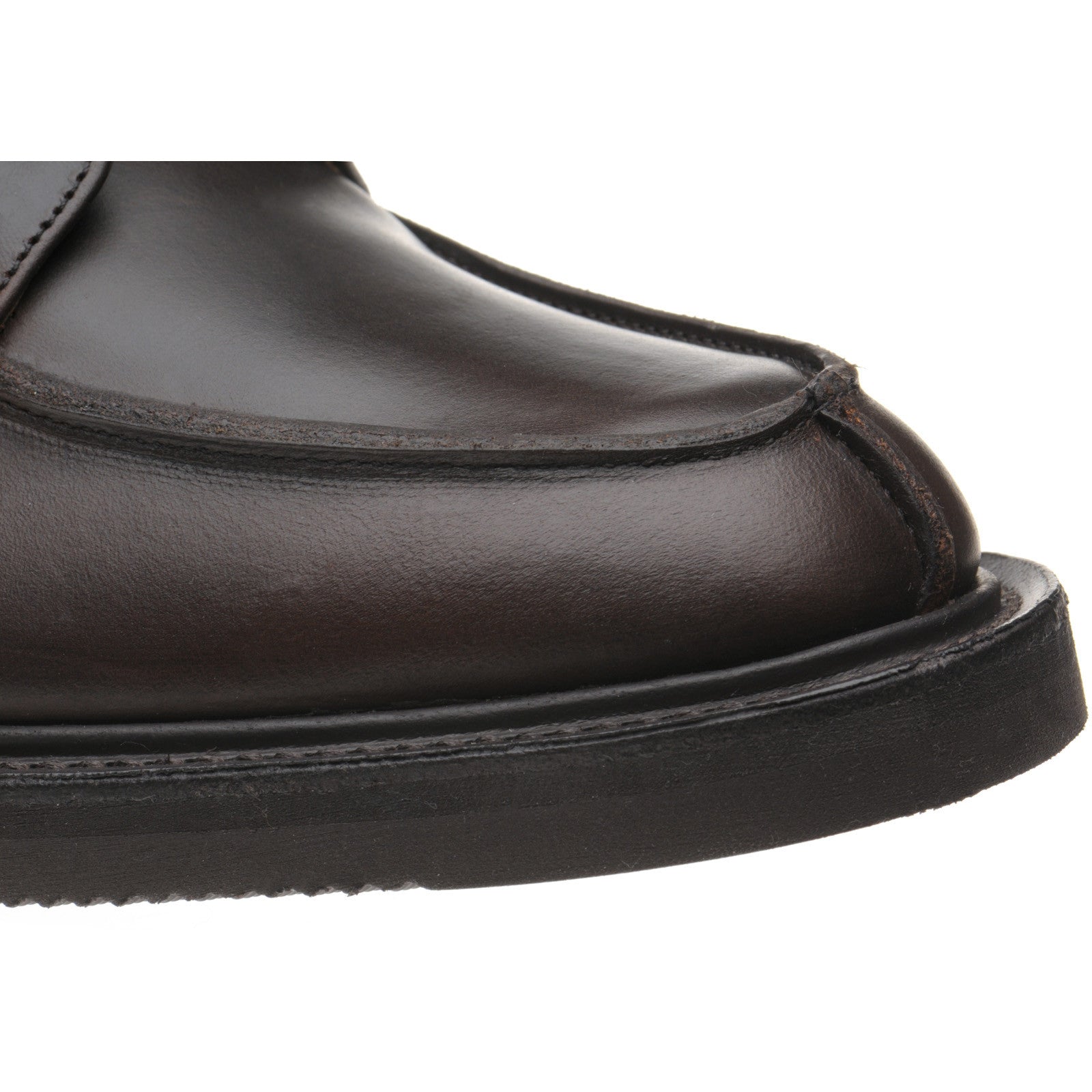 Product image for Herring Lawrence II mens rubber-soled boots in dark brown cutter