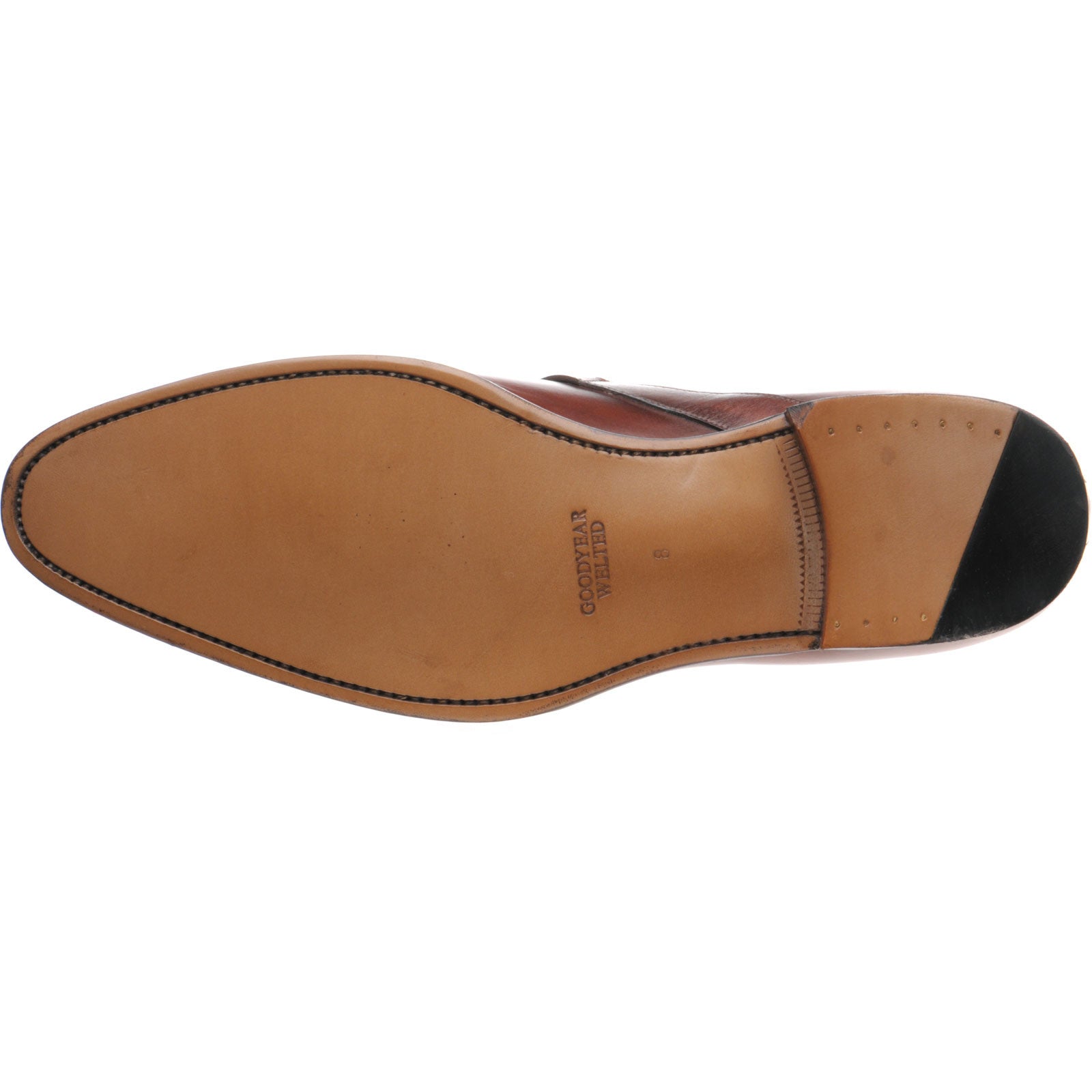 Product image for Herring Lawrence in rosewood calf