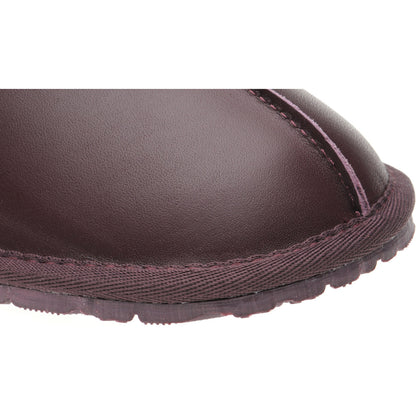 Product image for Herring Logan rubber-soled slippers in burgundy