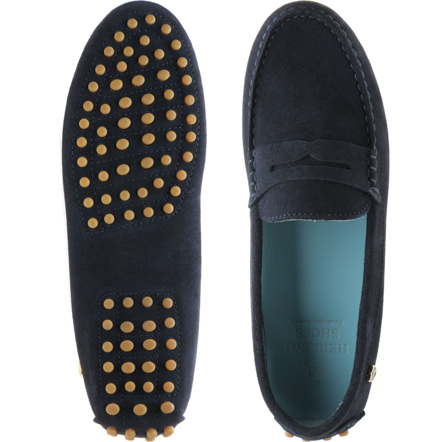 Product image for Herring Louisa in navy suede
