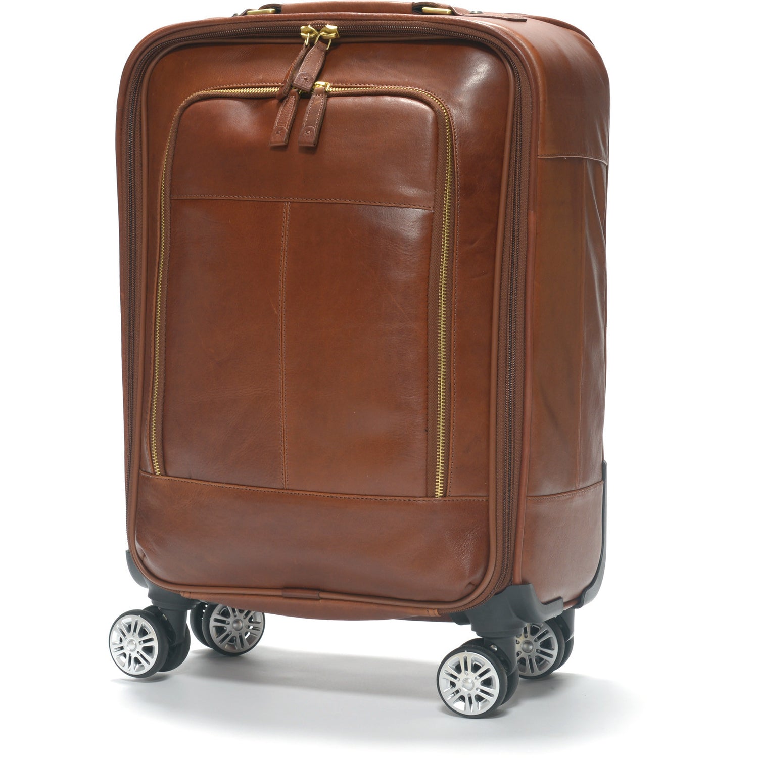 Product image for Herring Lucknam Wheeled Case in dark chestnut