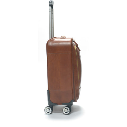 Product image for Herring Lucknam Wheeled Case in dark chestnut