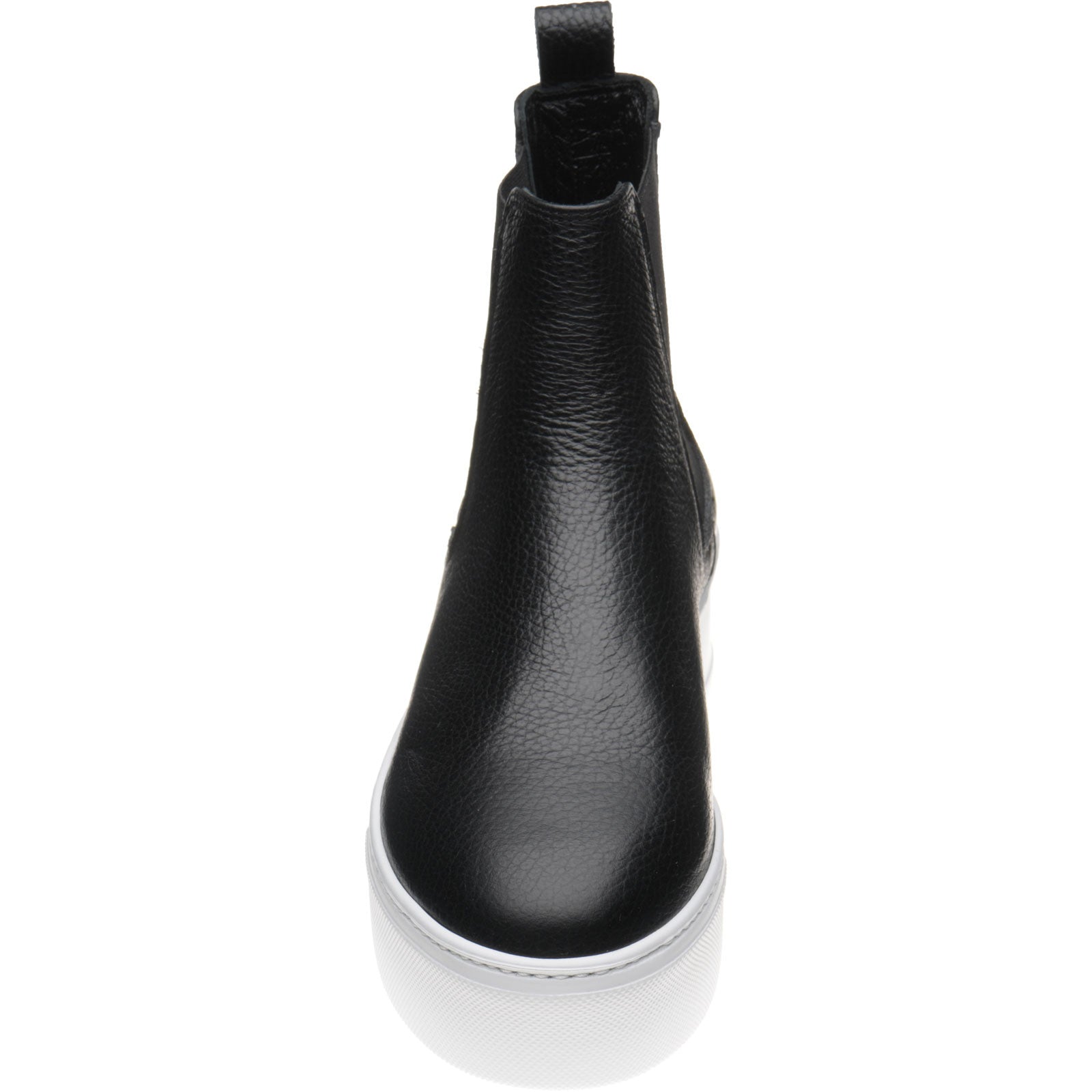 Product image for Herring Maggiore ladies rubber-soled Chelsea boots in black grain