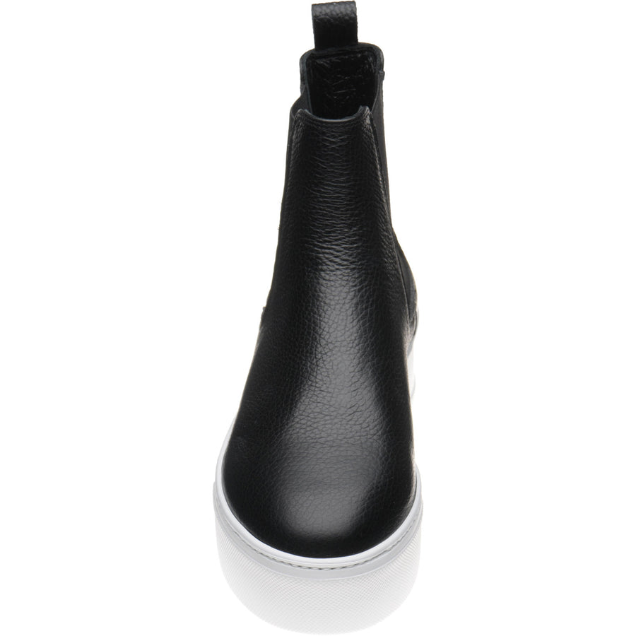 Product image for Herring Maggiore ladies rubber-soled Chelsea boots in black grain