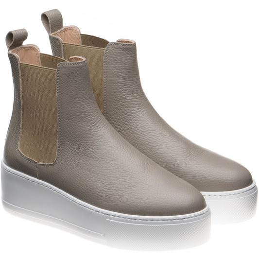 Product image for Herring Maggiore ladies rubber-soled Chelsea boots in stone grain