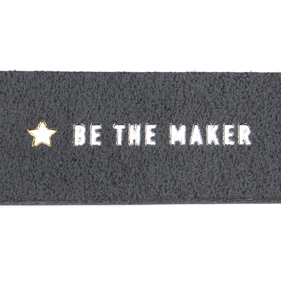 Product image for Herring Make Your Own Belt Kit in black calf