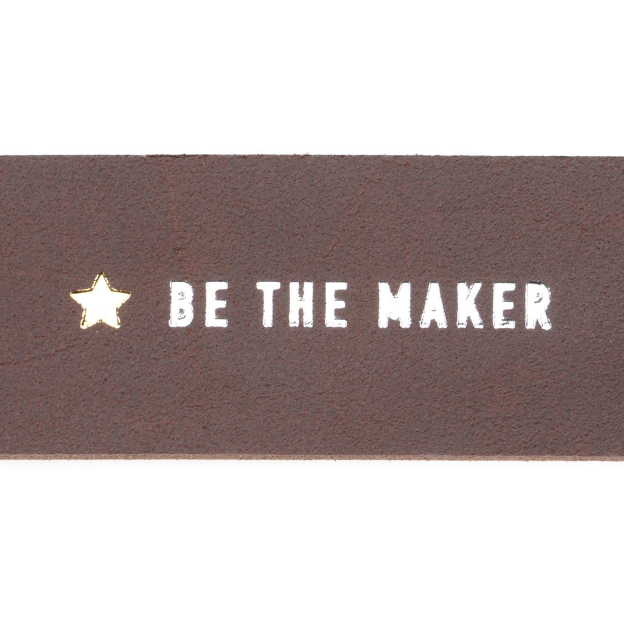 Product image for Herring Make Your Own Belt Kit in cocoa calf