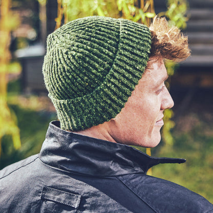Product image for Herring Malin Beanie Hat in seaweed