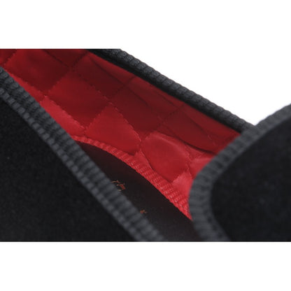 Product image for Herring Marquis mens house shoes in black velvet (second)