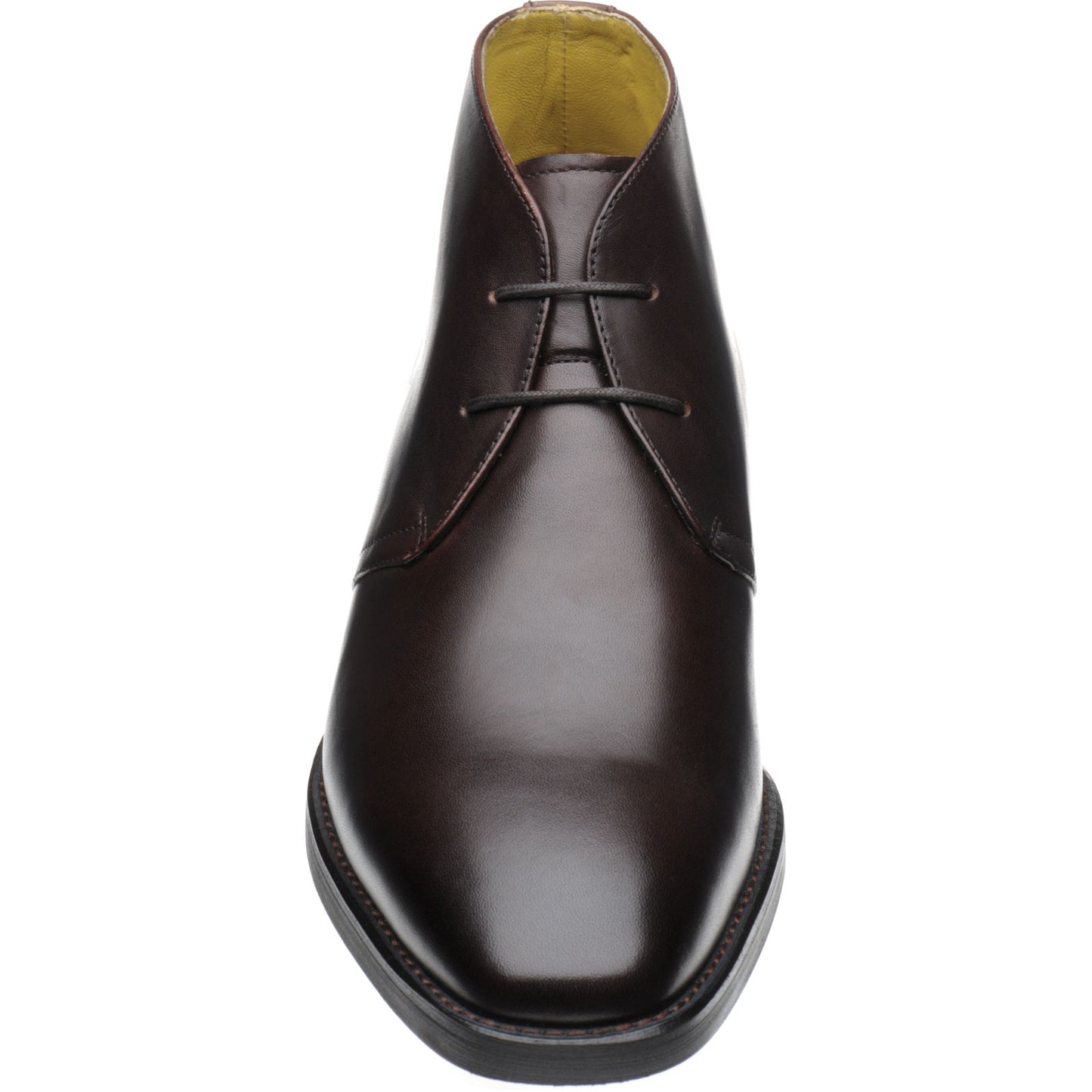 Product image for Herring Marsden mens rubber-soled Chukka boots in brown calf