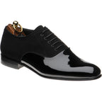 Black Patent and Suede