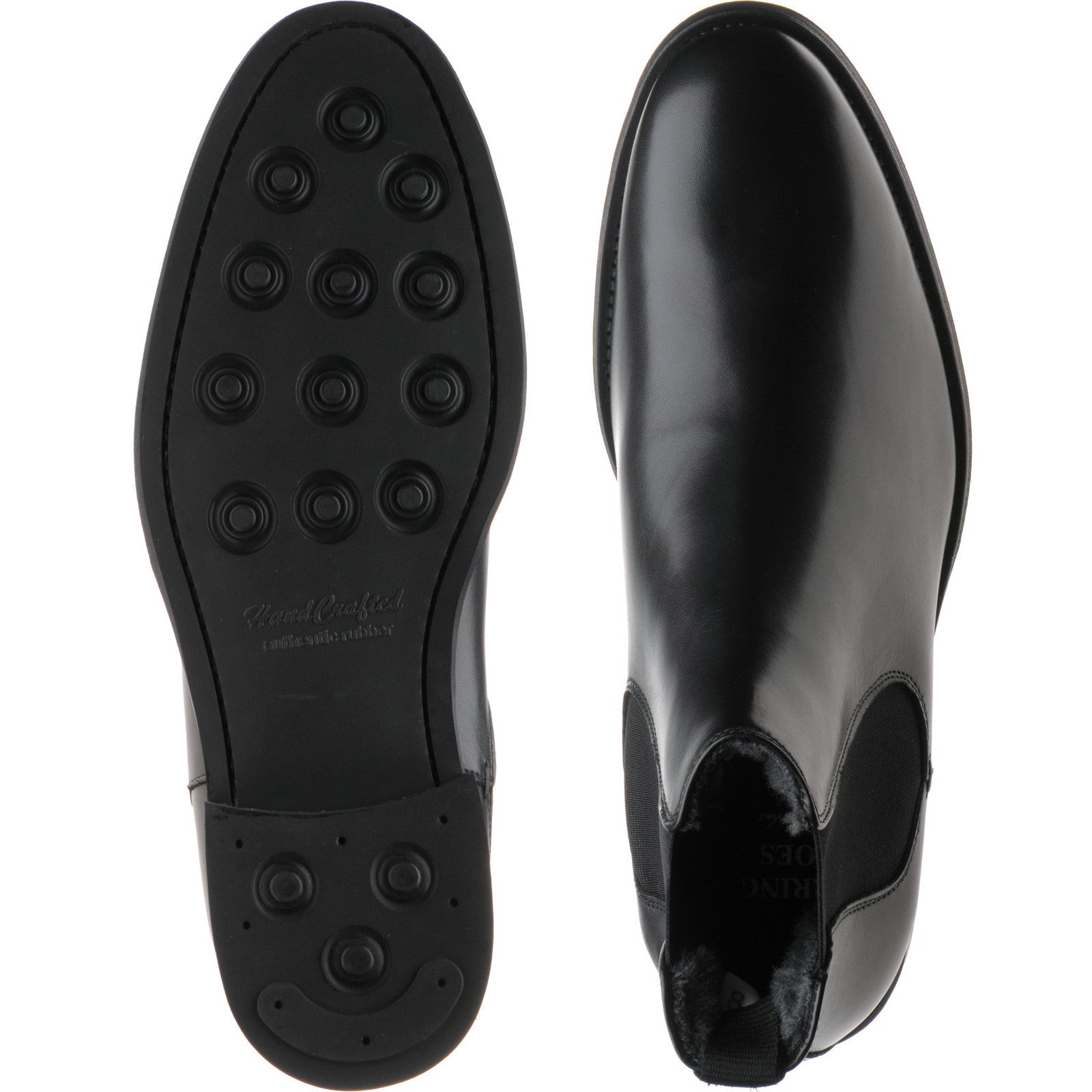 Product image for Herring Matterhorn in black calf