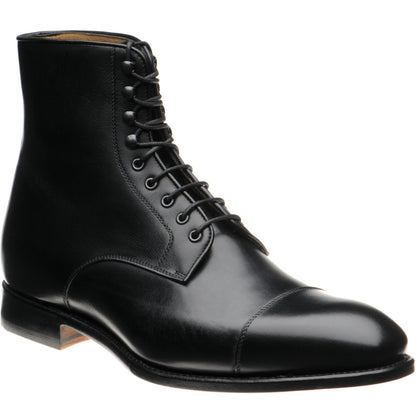 Product image for Herring Mawdsley in black calf