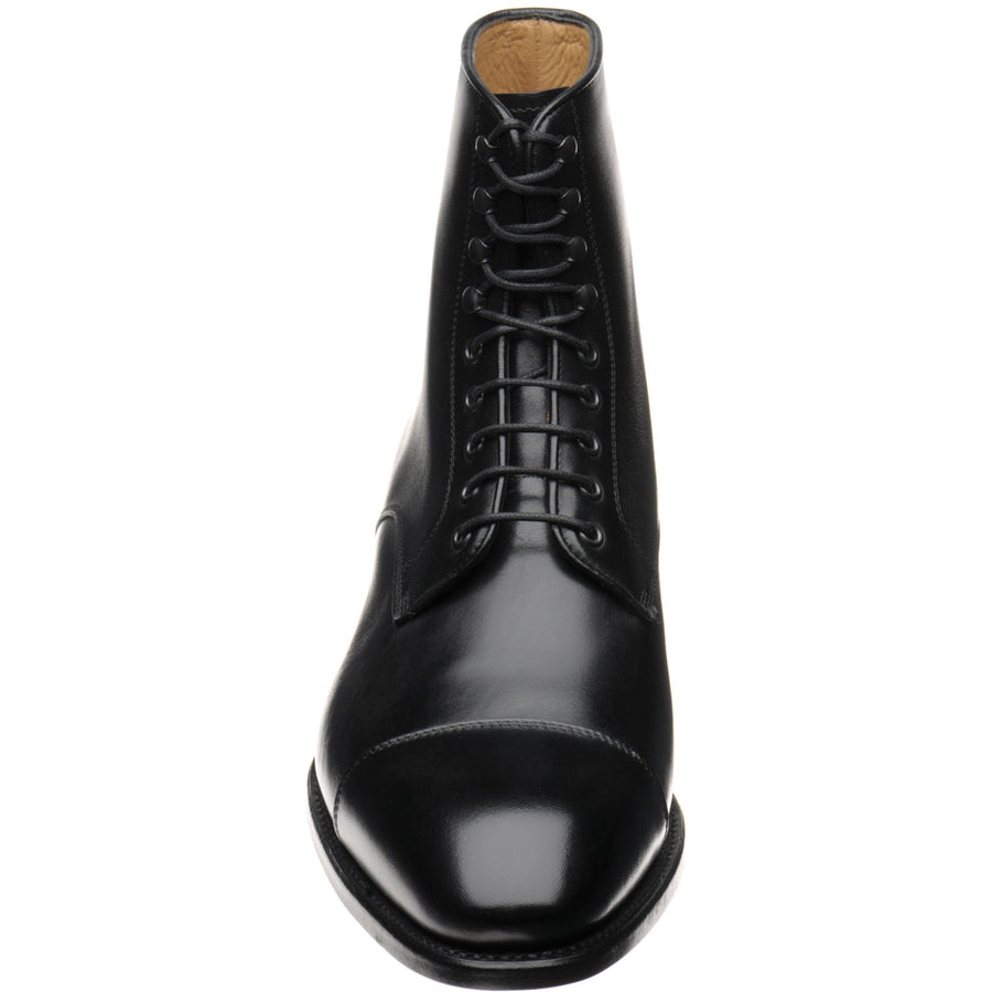 Product image for Herring Mawdsley mens boots in black calf (second)