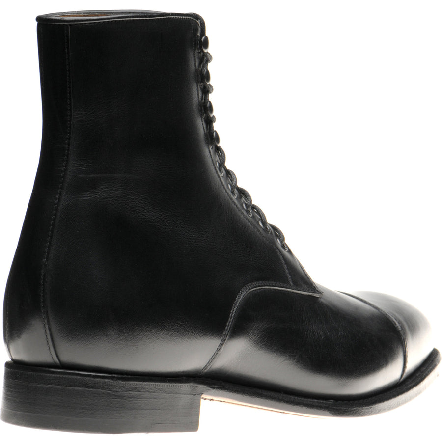 Product image for Herring Mawdsley mens boots in black calf (second)
