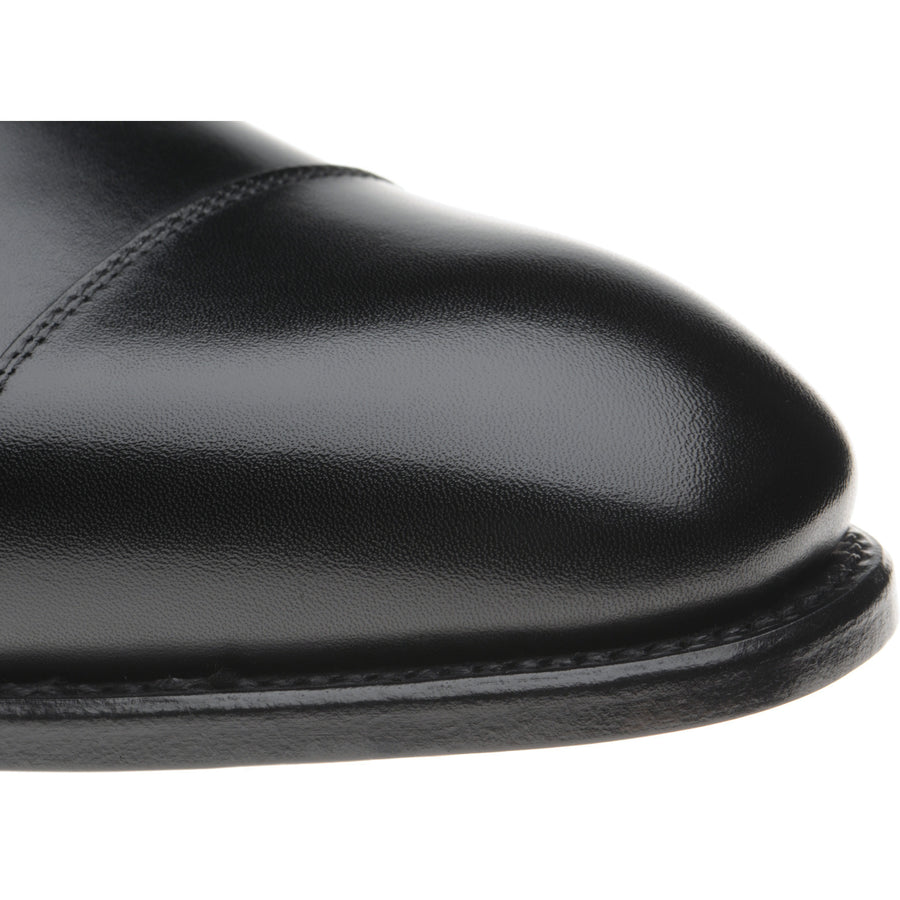 Product image for Herring Mawdsley mens boots in black calf (second)