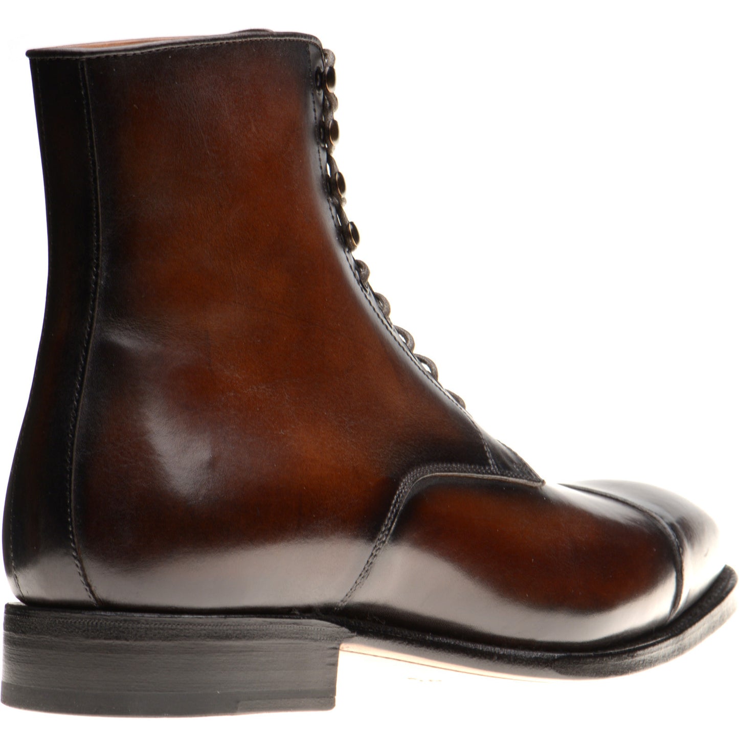 Product image for Herring Mawdsley mens boots in brown calf