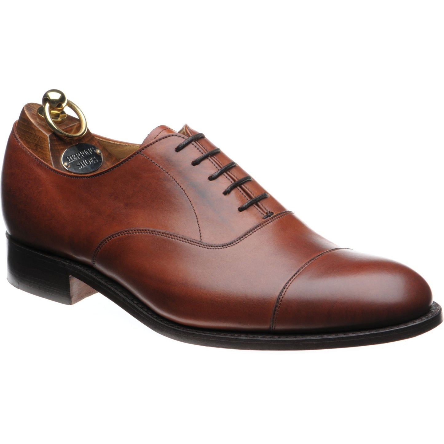 Product image for Herring Mayfair mens Oxfords in rosewood