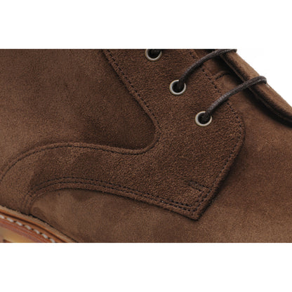 Product image for Herring Melksham mens rubber-soled boots in castagnia suede