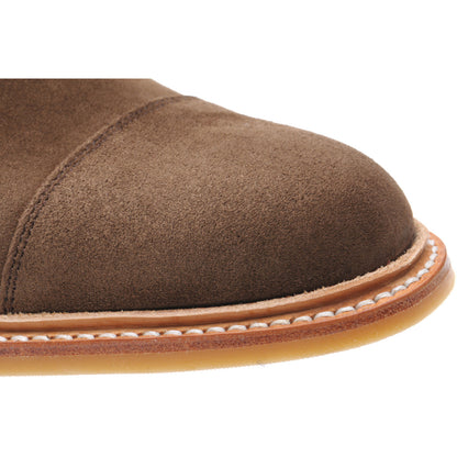 Product image for Herring Melksham mens rubber-soled boots in castagnia suede