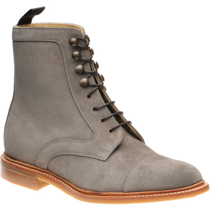 Product image for Herring Melksham mens rubber-soled boots in taupe suede