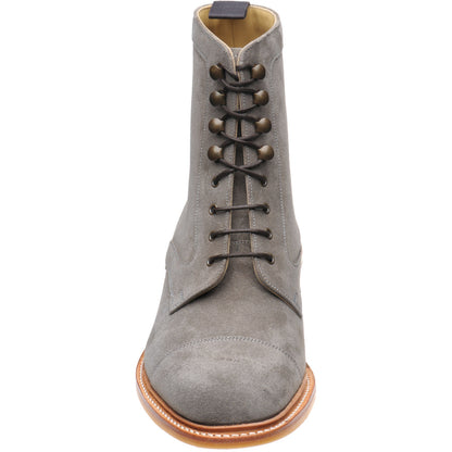 Product image for Herring Melksham mens rubber-soled boots in taupe suede