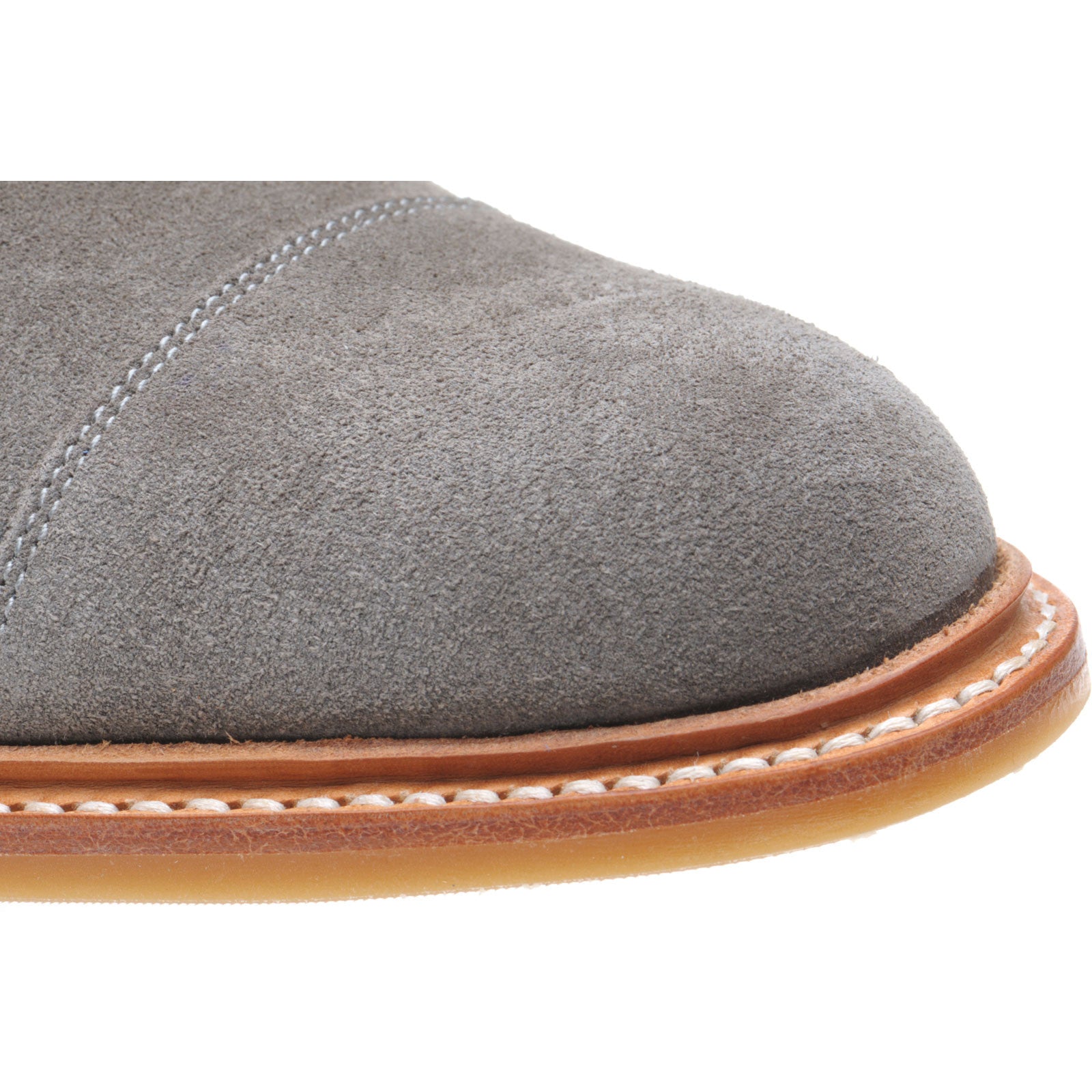 Product image for Herring Melksham mens rubber-soled boots in taupe suede