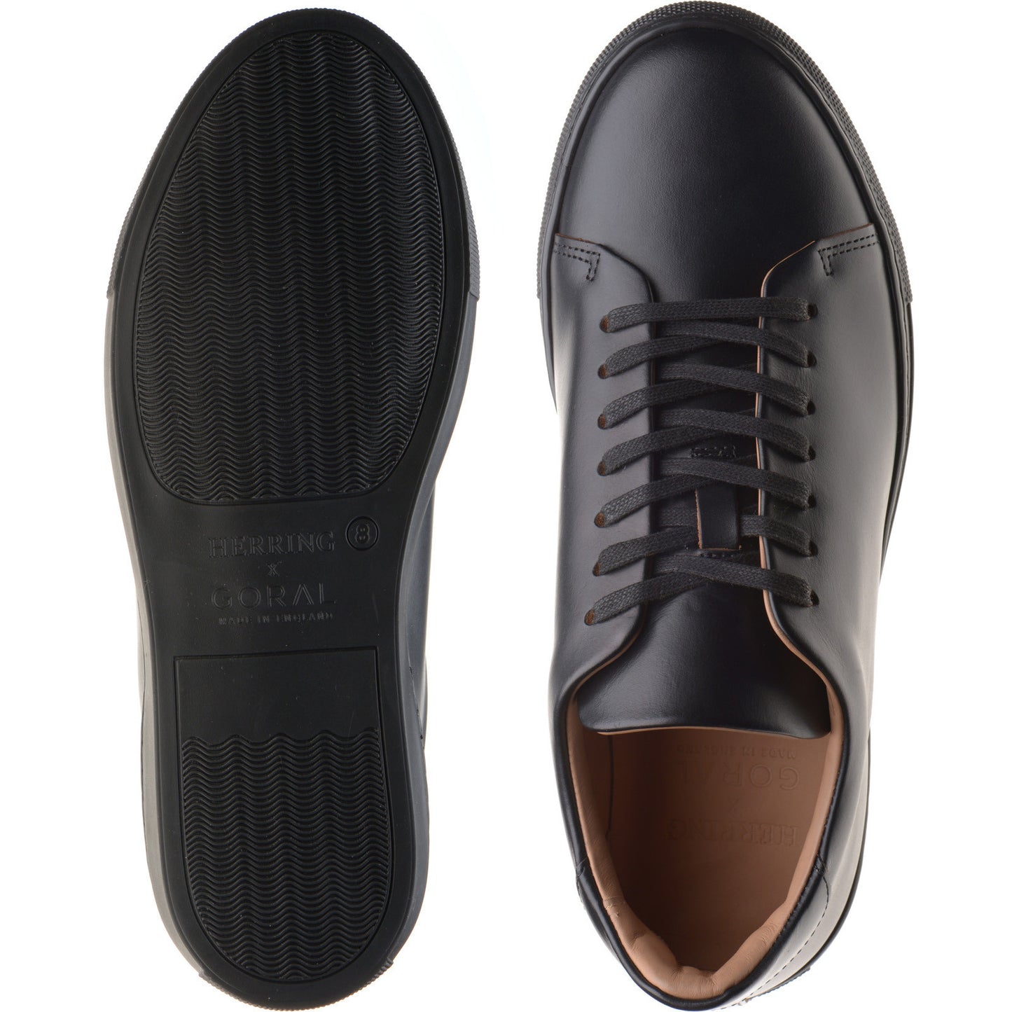 Product image for Herring Mellor II mens rubber-soled in black (second)