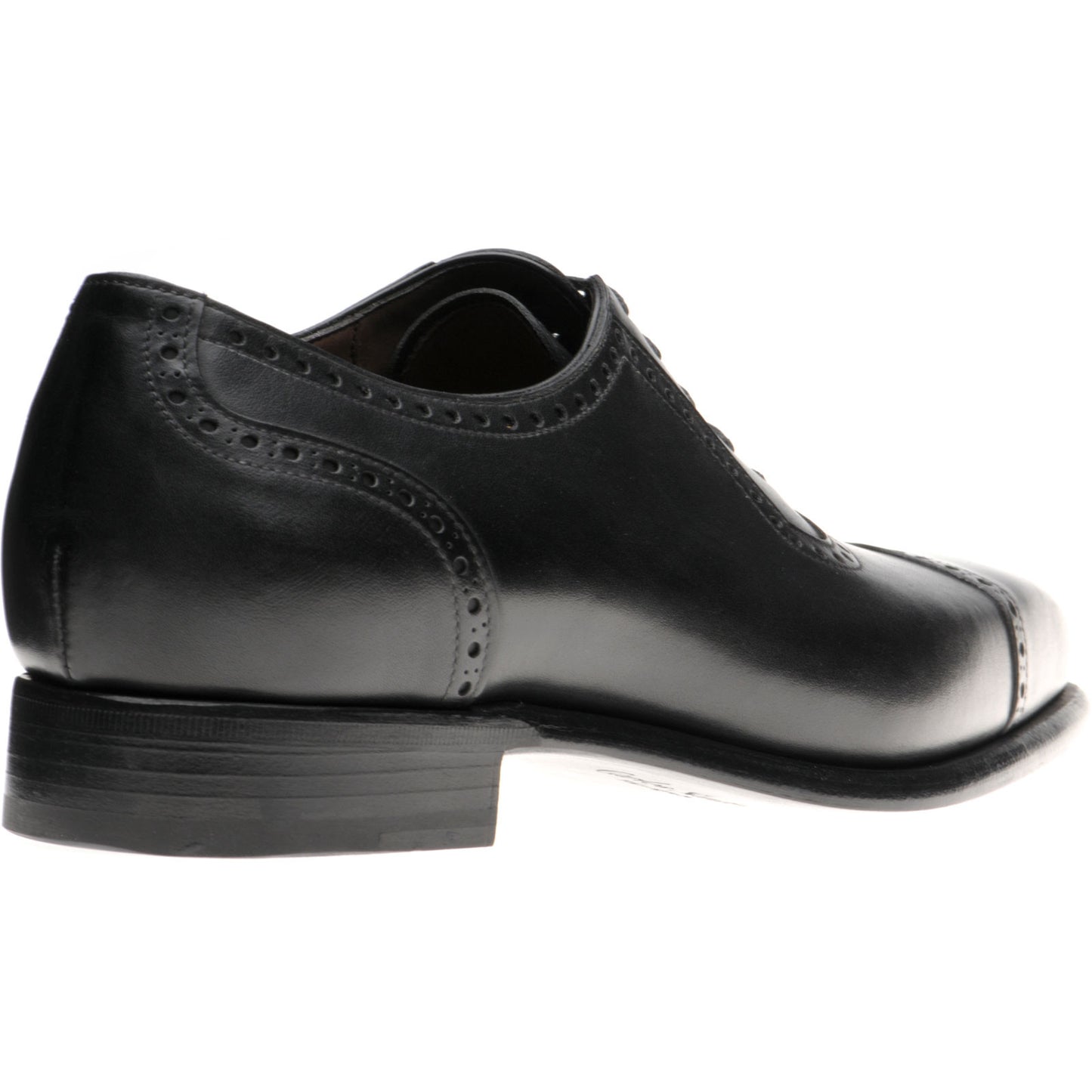 Product image for Herring Millbank mens brogues in black calf