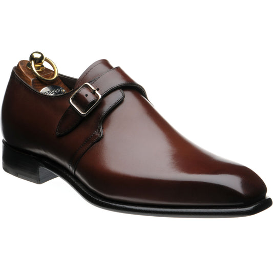 Product image for Herring Monkwell in dark brown calf
