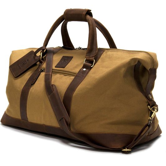 Product image for Herring Montgomery Holdall in brown and khaki