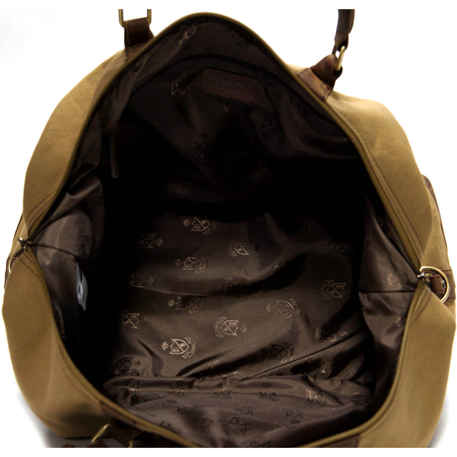 Product image for Herring Montgomery Holdall in brown and khaki
