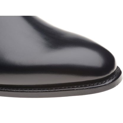 Product image for Herring Mountbatten mens in black calf