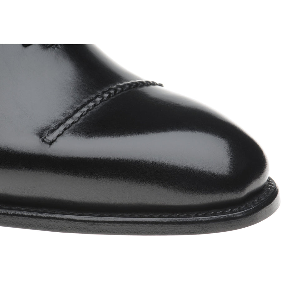 Product image for Herring Mowbray in black calf