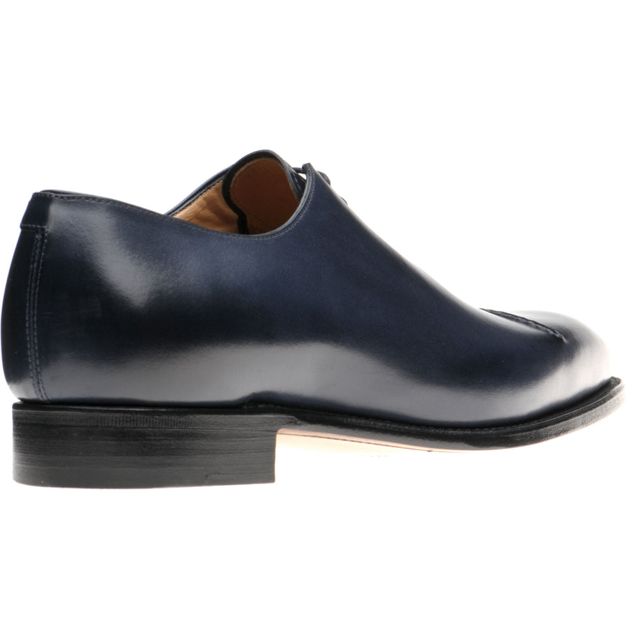 Product image for Herring Mowbray mens Oxfords in navy calf (second)