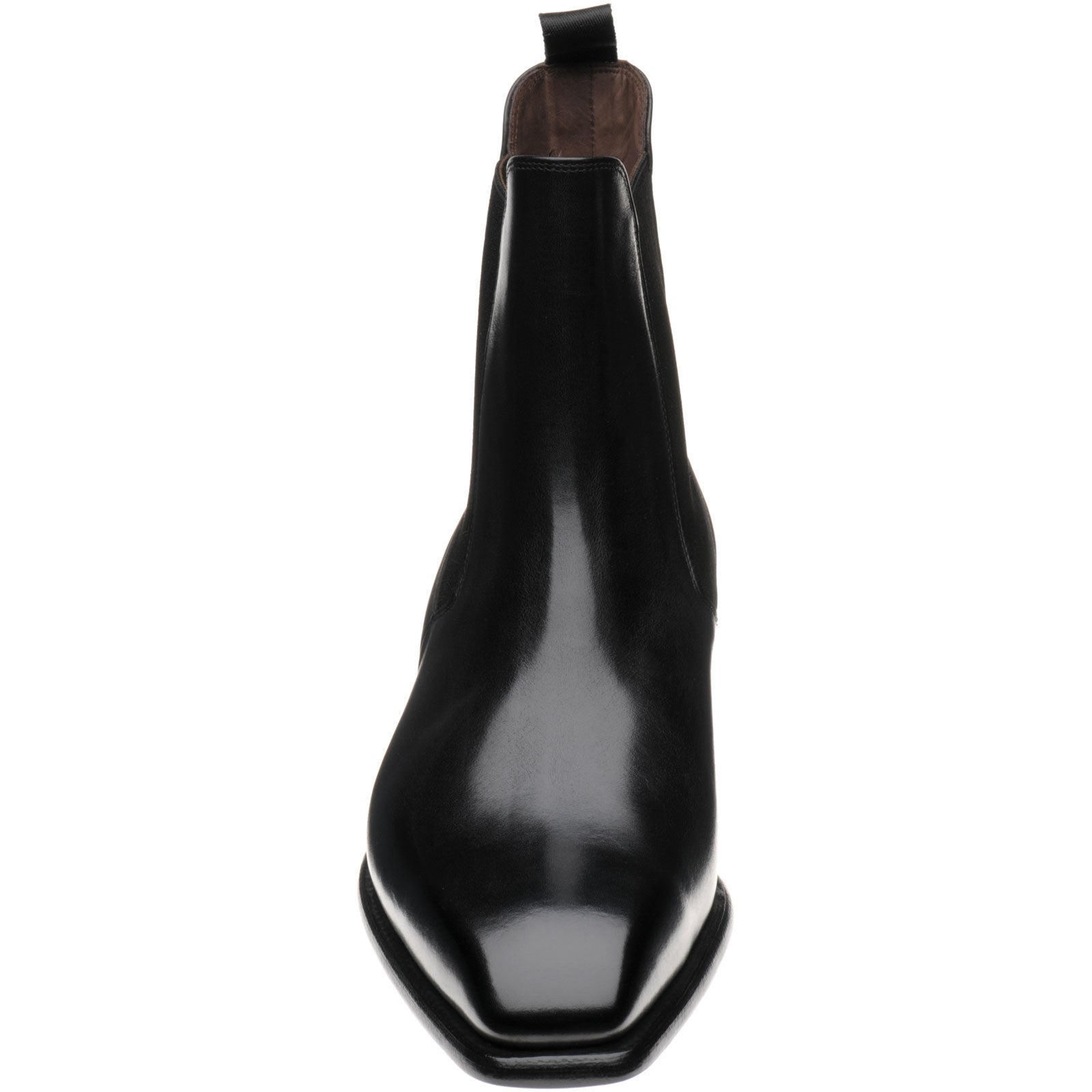 Product image for Herring Muswell mens Chelsea boots in black calf (second)