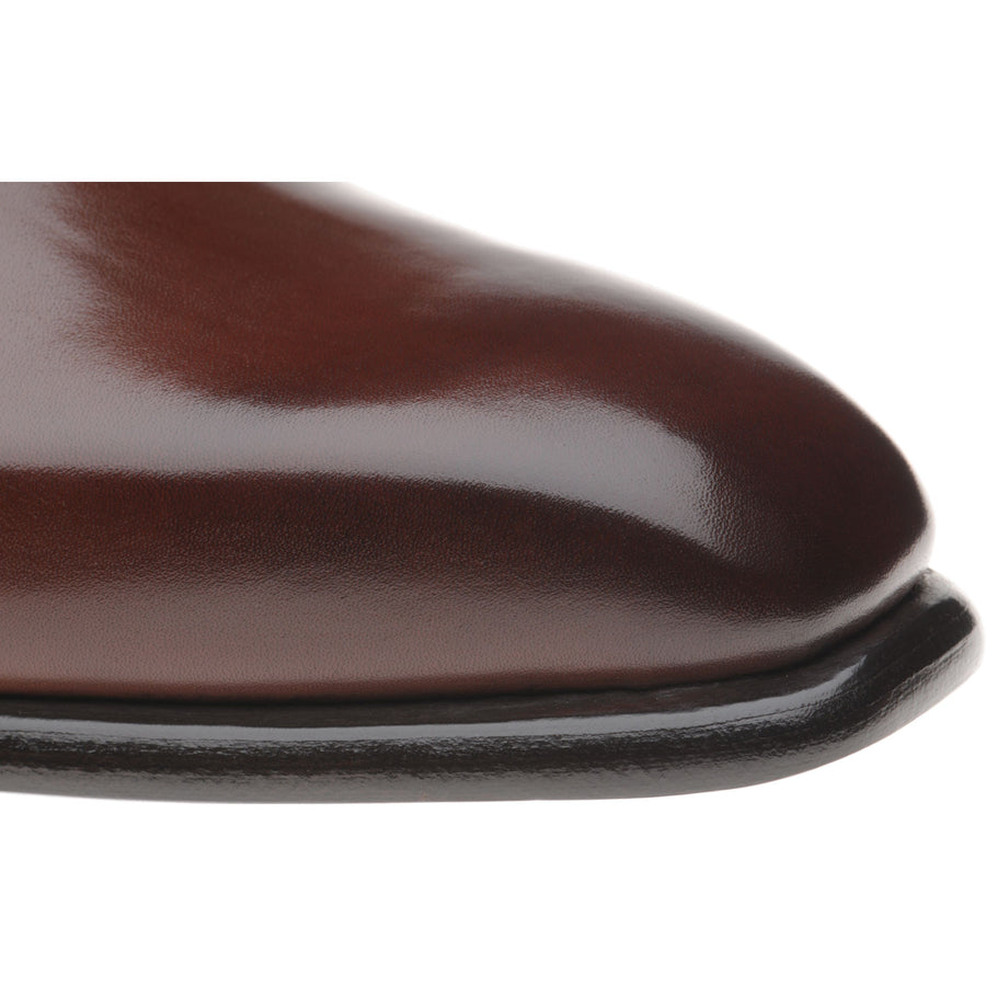 Product image for Herring Muswell mens Chelsea boots in dark brown calf (second)