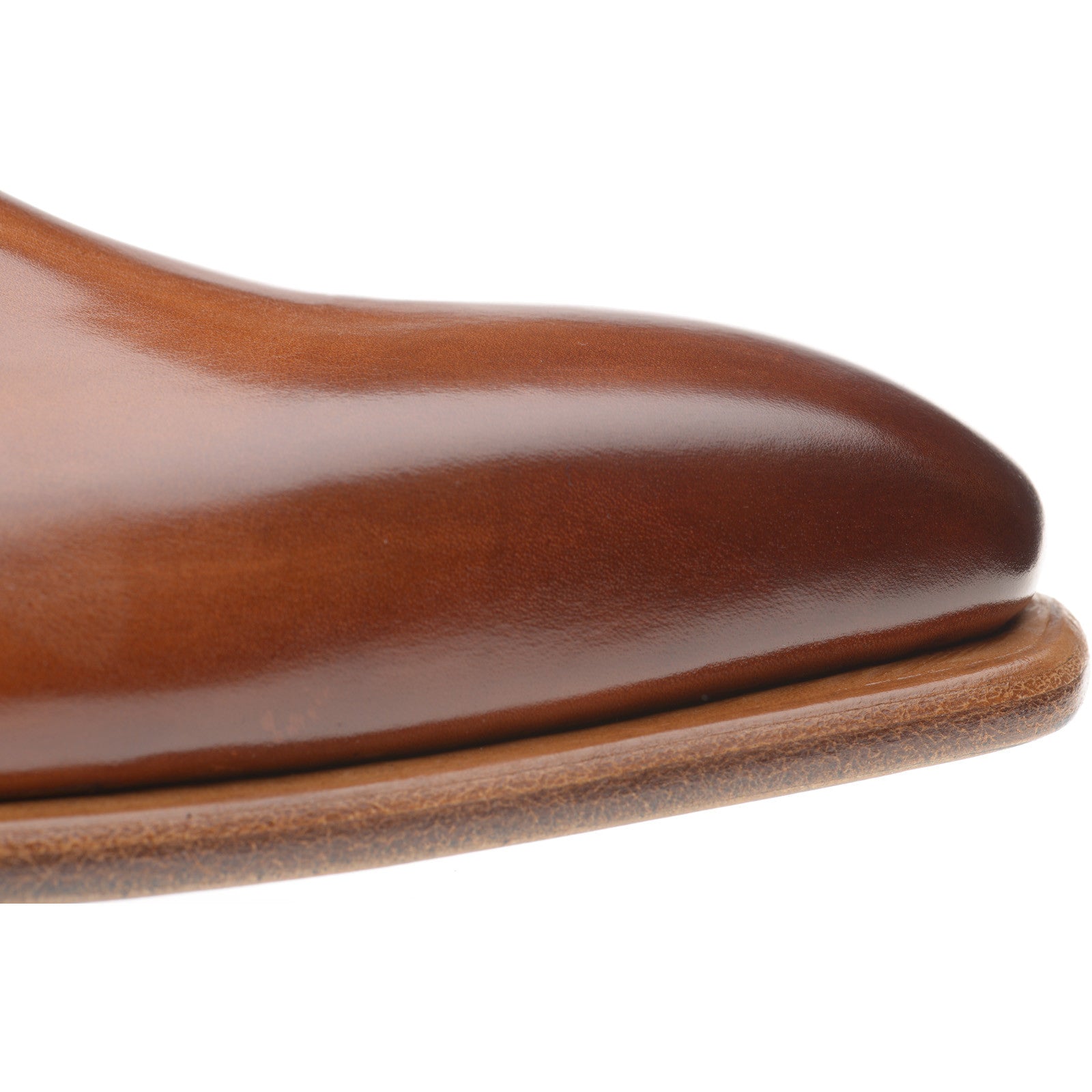 Product image for Herring Muswell mens Chelsea boots in tan calf