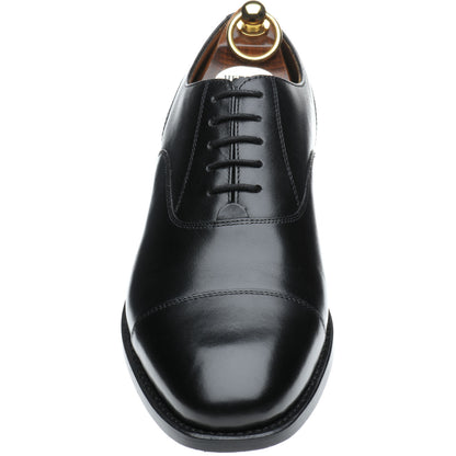 Product image for Herring Newcastle mens Oxfords in black calf (second)