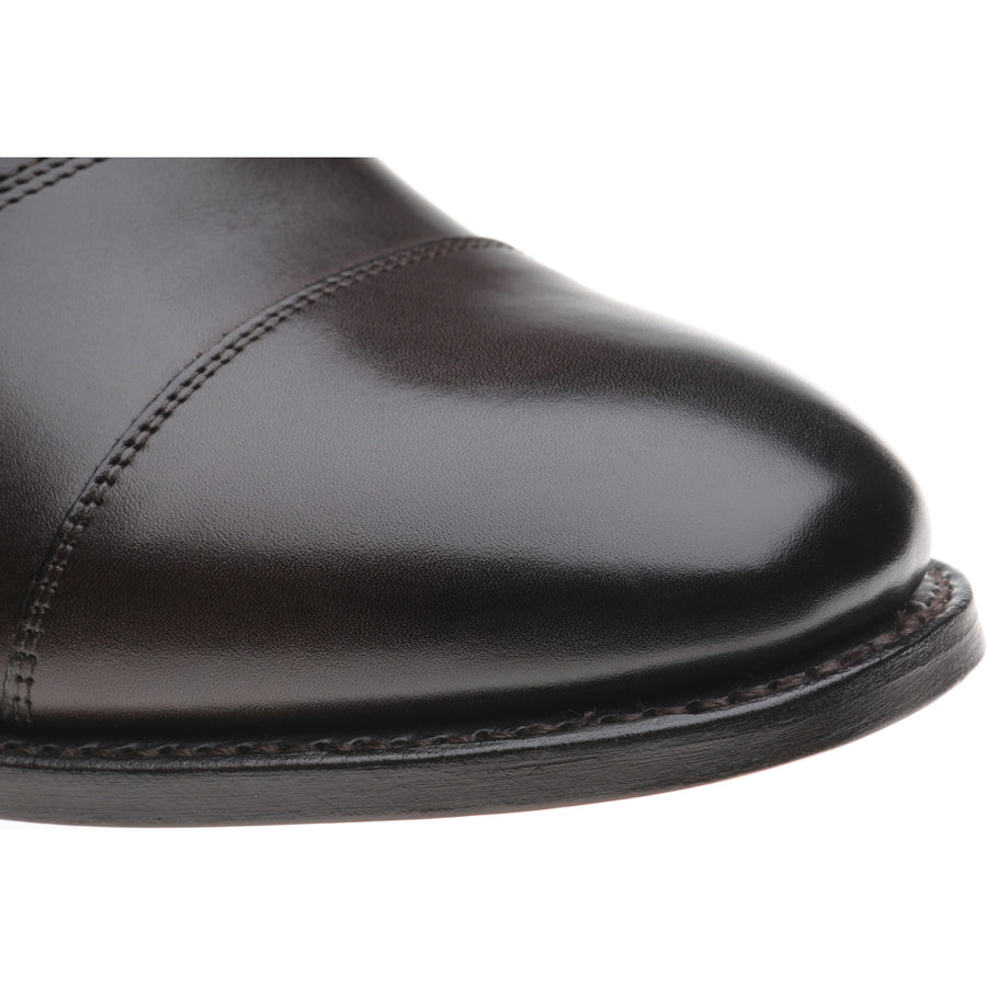 Product image for Herring Newcastle mens Oxfords in dark chocolate calf (second)