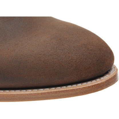 Product image for Herring Orkney mens Chukka boots in brown waxy