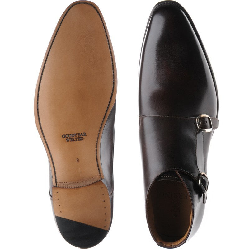Product image for Herring Orwell mens boots in brown calf (second)