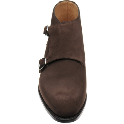 Product image for Herring Orwell mens boots in brown suede