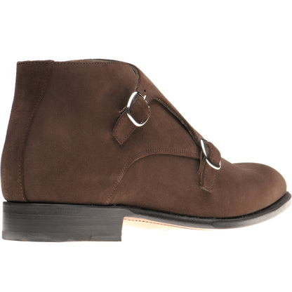 Product image for Herring Orwell mens boots in brown suede