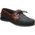 Navy and Brown