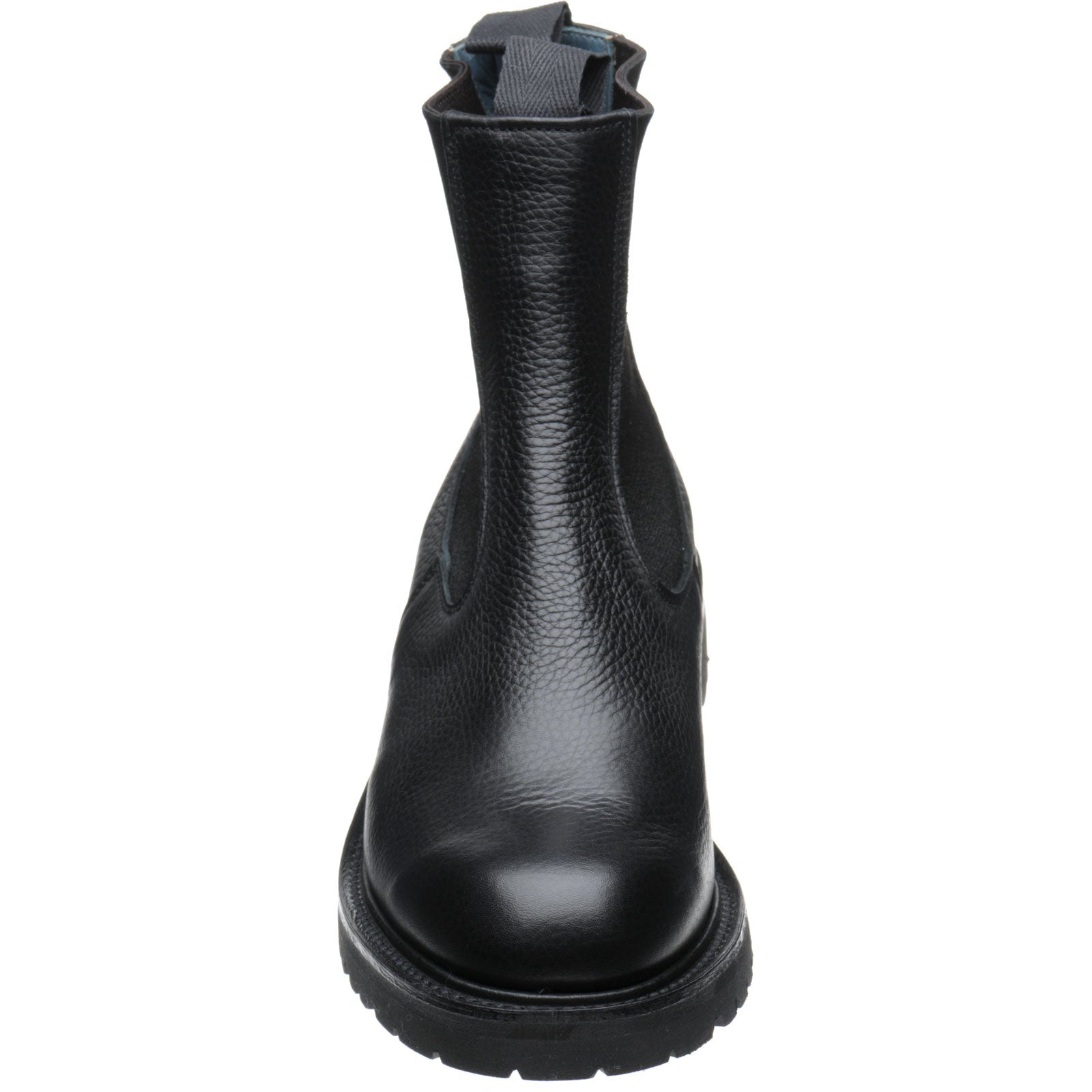 Product image for Herring Paula ladies rubber-soled Chelsea boots in black muflone calf