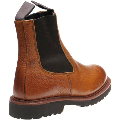 Product image for Herring Paula ladies rubber-soled Chelsea boots in marron muflone calf